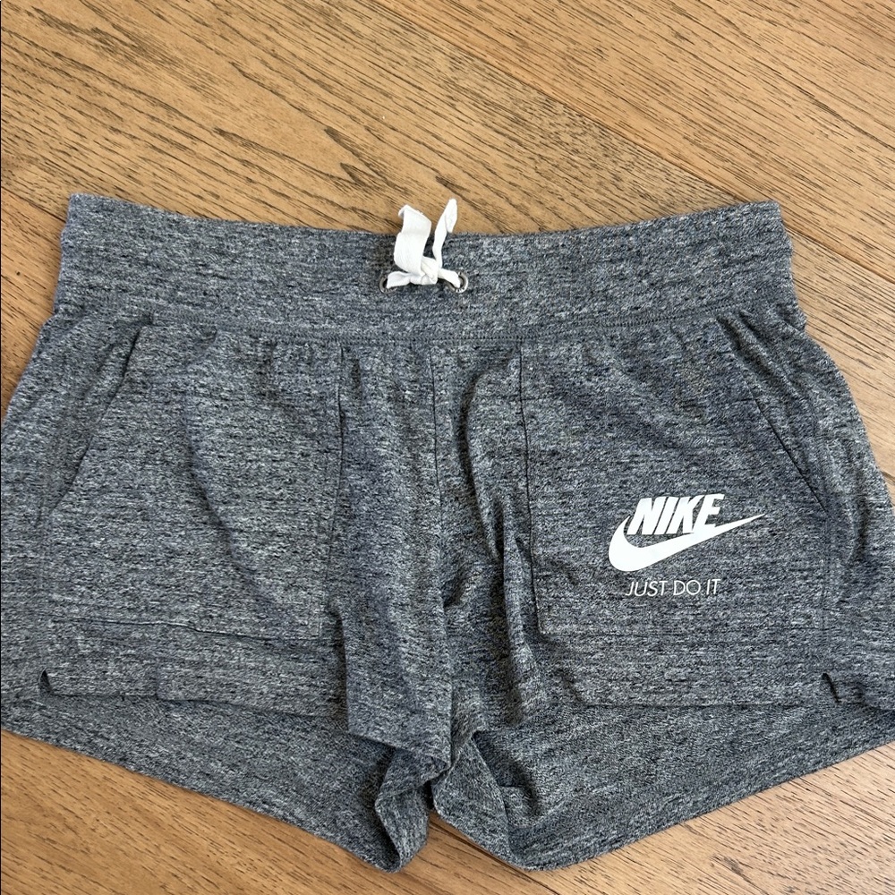 Nike Heather Gray Casual Shorts